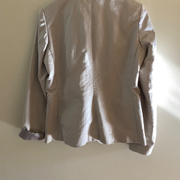 Cotton linen blazer - Picture 5 of 5